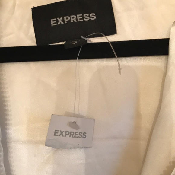 EXPRESS FAUX FUR ZIPPER VEST - Picture 4 of 4